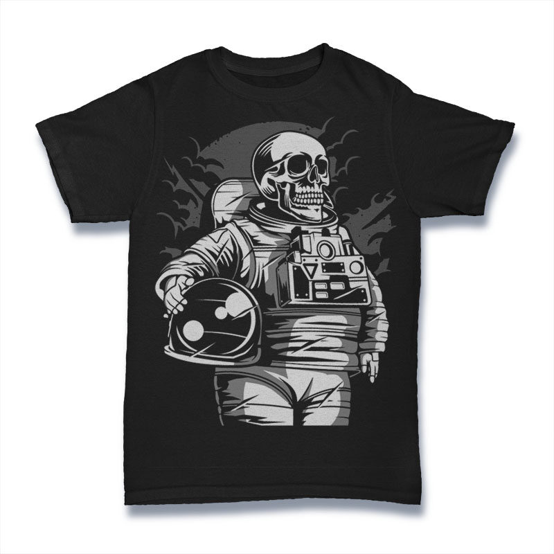 50 Astronaut Tshirt Designs Bundle Thefancydeal