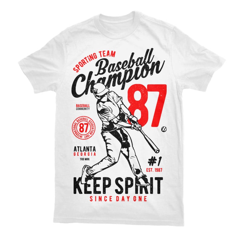 Tshirt-Factory Champion Baseball