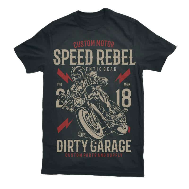 Speed Rebel buy tshirt design