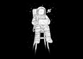 Astro print ready vector t shirt design