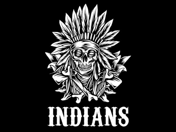 Native american t-shirt design