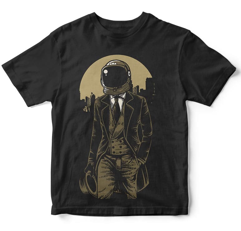 Classic Astronaut t shirt design t shirt designs for sale