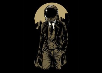 Classic Astronaut t shirt design