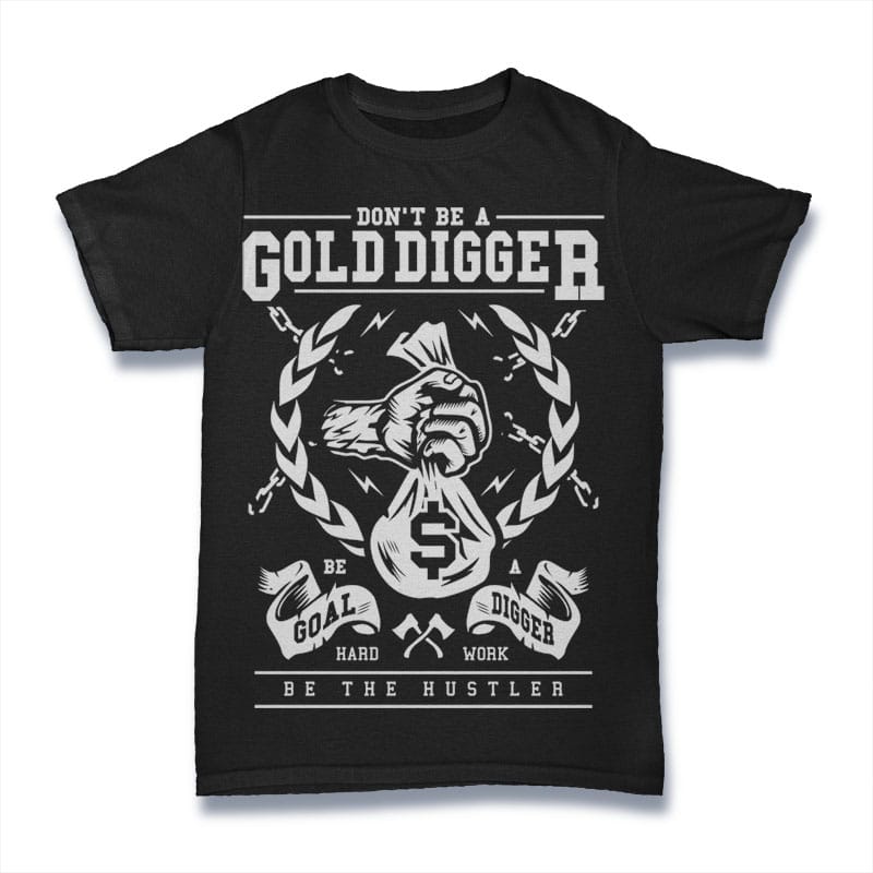 gold digger t shirts