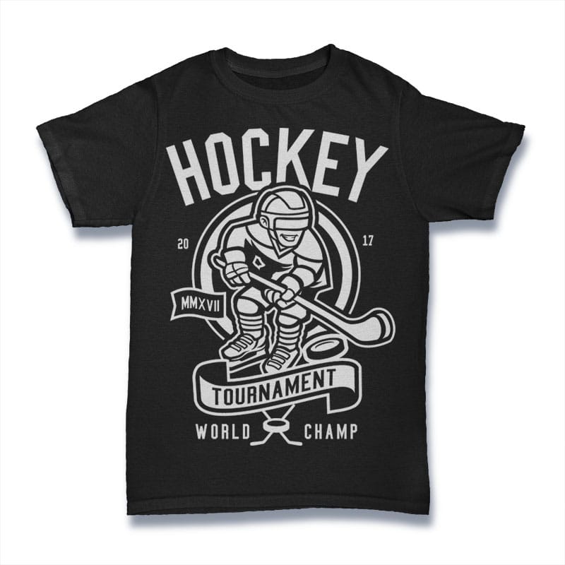 Hockey Kit T-Shirt Design Vector – ThreadBasket