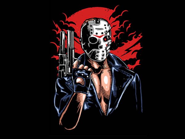 Jason Will Be Back tshirt design Jason Will Be Back tshirt design