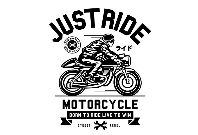 Just Ride buy t shirt design Just Ride Display - Just Ride buy t shirt design