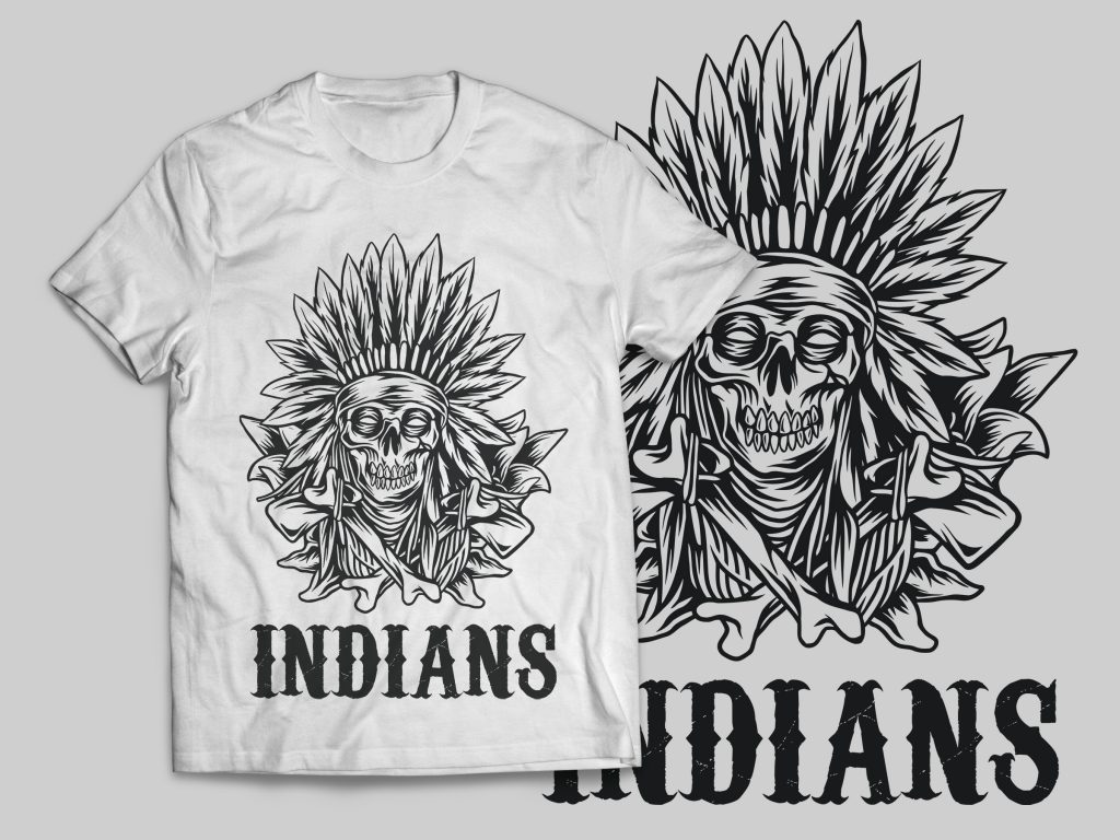 Native American T-Shirt Design t shirt designs for print on demand