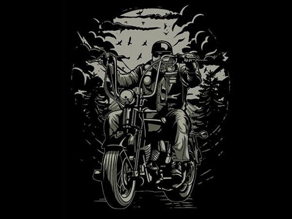 Live to ride t shirt design