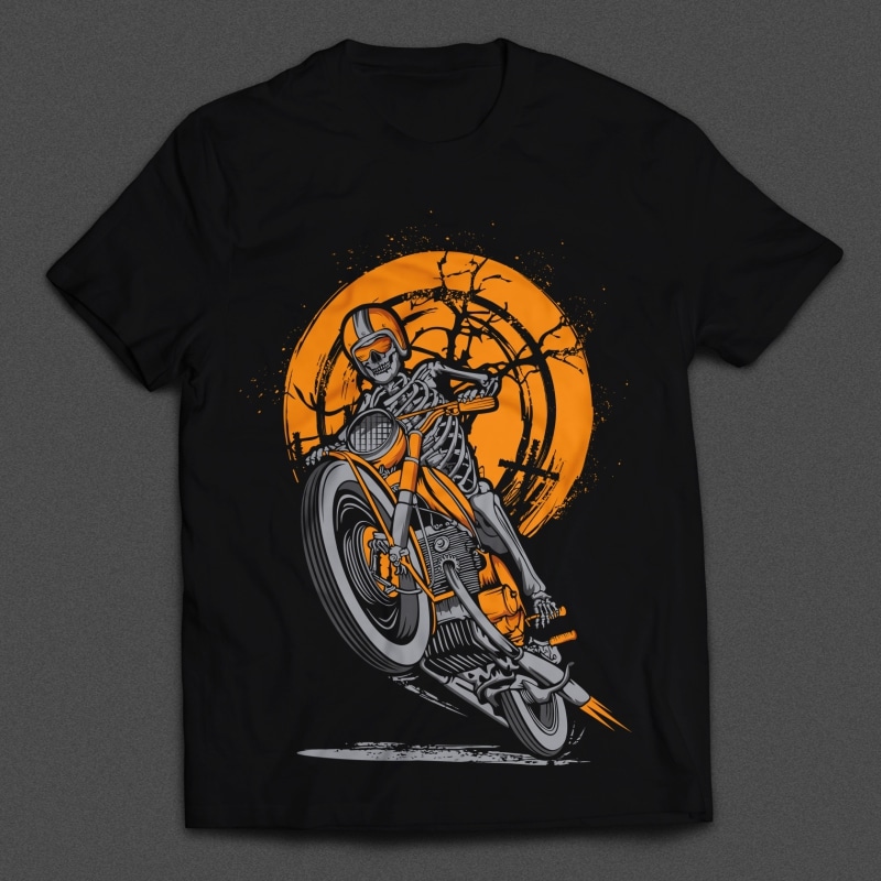 Skull Rider tshirt-factory.com