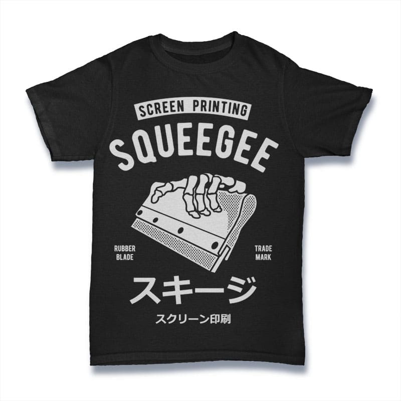 Squeegee tshirt designs for merch by amazon