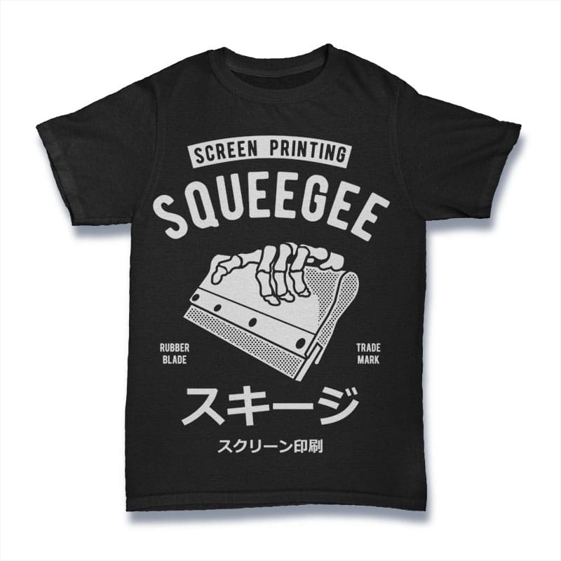 Download Squeegee Mockup - Buy t shirt designs - Vector T shirt ...