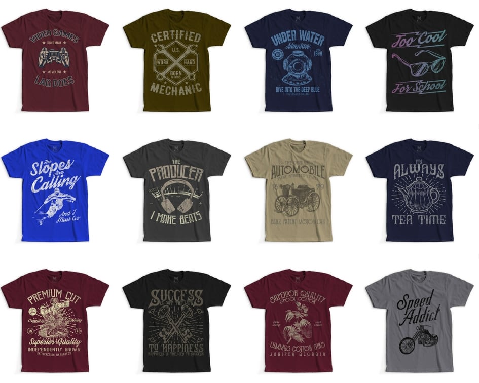 retro t shirt designs
