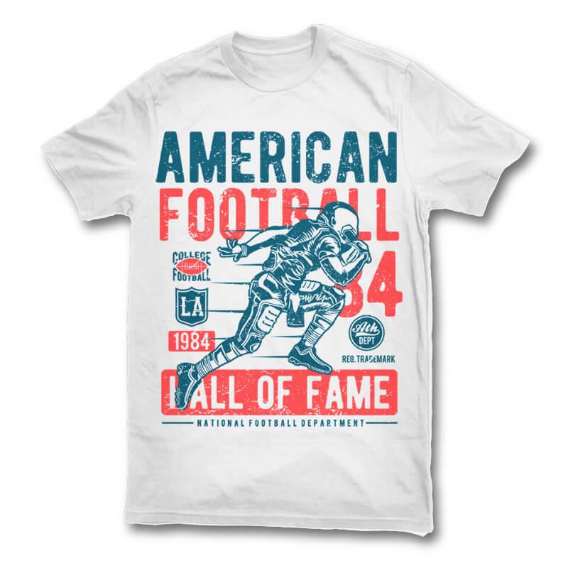 Download American Football vector t shirt design