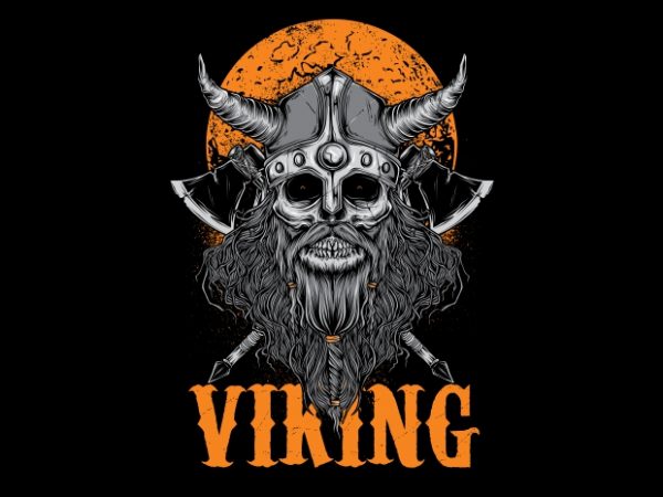 Viking t-shirt design