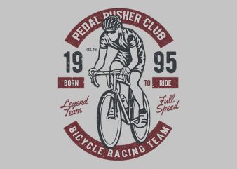 Bicycle Racing Team t shirt design