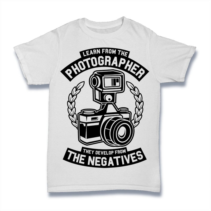 Photographer buy t shirt designs artwork