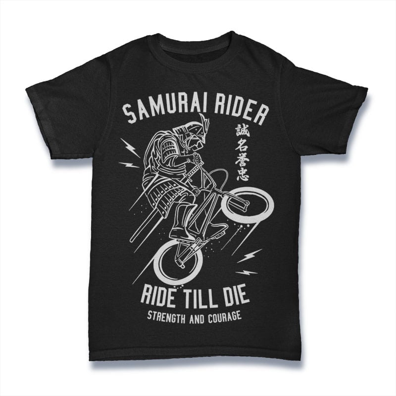 Samurai Rider buy t shirt designs artwork