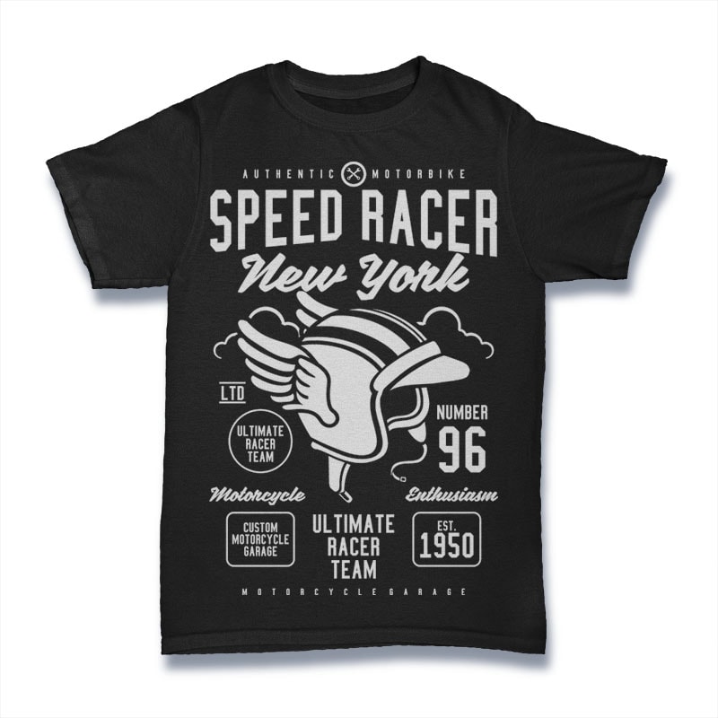 Speed Racer t shirt designs for printful