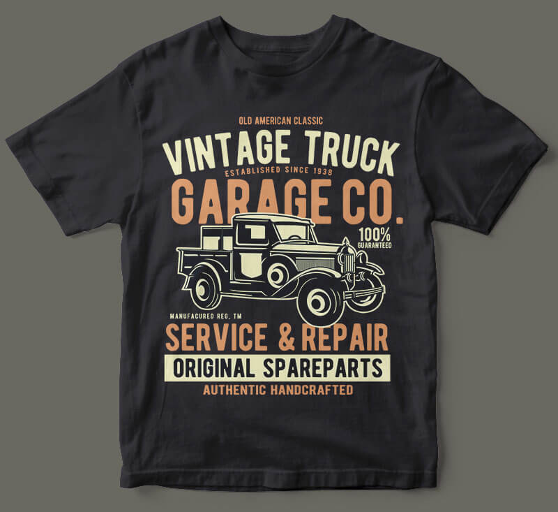 Vintage Truck vector t shirt design Buy tshirt designs