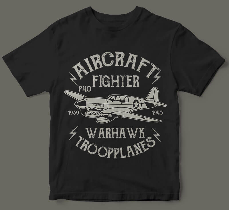 Warhawk vector t shirt design vector shirt designs