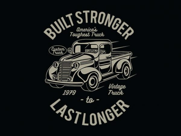 Built stronger t shirt design