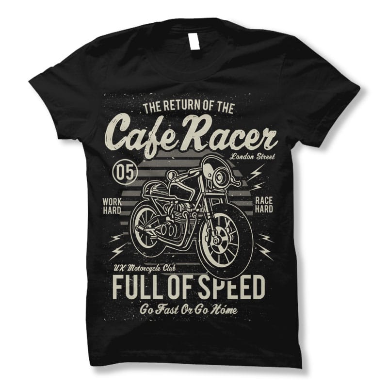 Cafe Racer t shirt design vector t shirt design