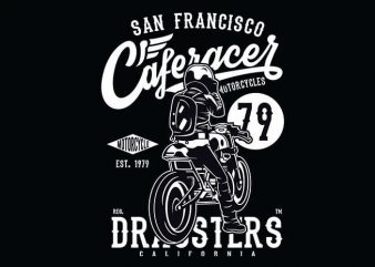 Caferacer79 t shirt design