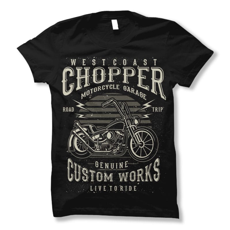 Chopper t shirt design buy t shirt designs artwork