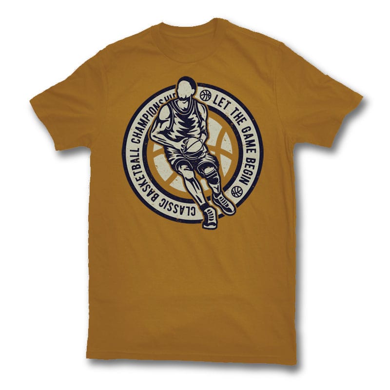 Classic Basketball t shirt design tshirt factory
