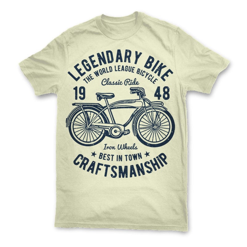 Classic Bicycle t shirt design buy t shirt designs artwork