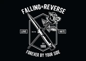 Falling In Reverse t shirt design