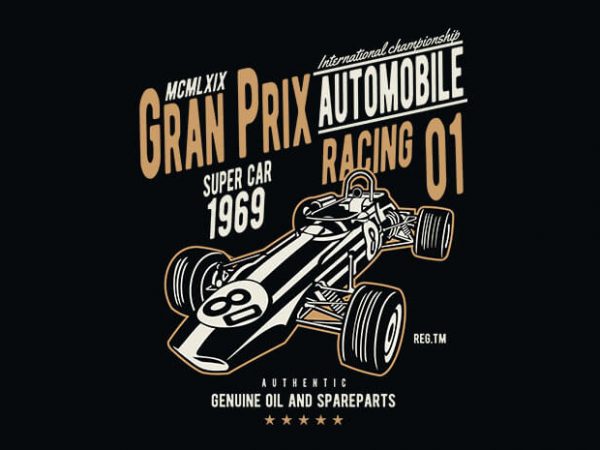 Formula 1 t shirt design