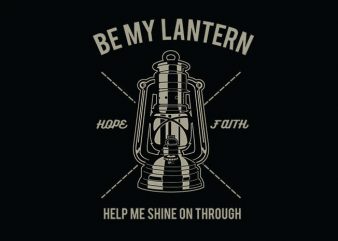 Lantern t shirt design