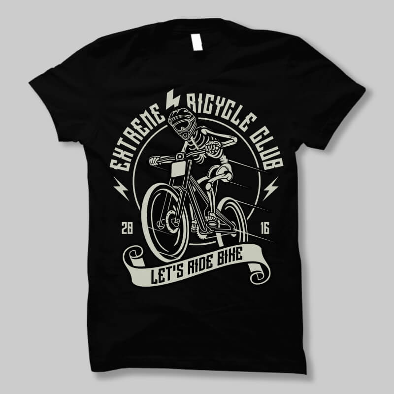 Let’s Ride Bike t shirt design tshirt design for sale