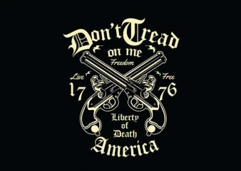 Liberty Of Death t shirt design