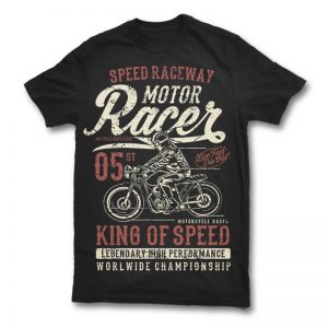 Motor Racer t shirt design - Buy t-shirt designs