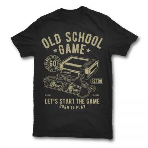 Old School Game t shirt design - Buy t-shirt designs