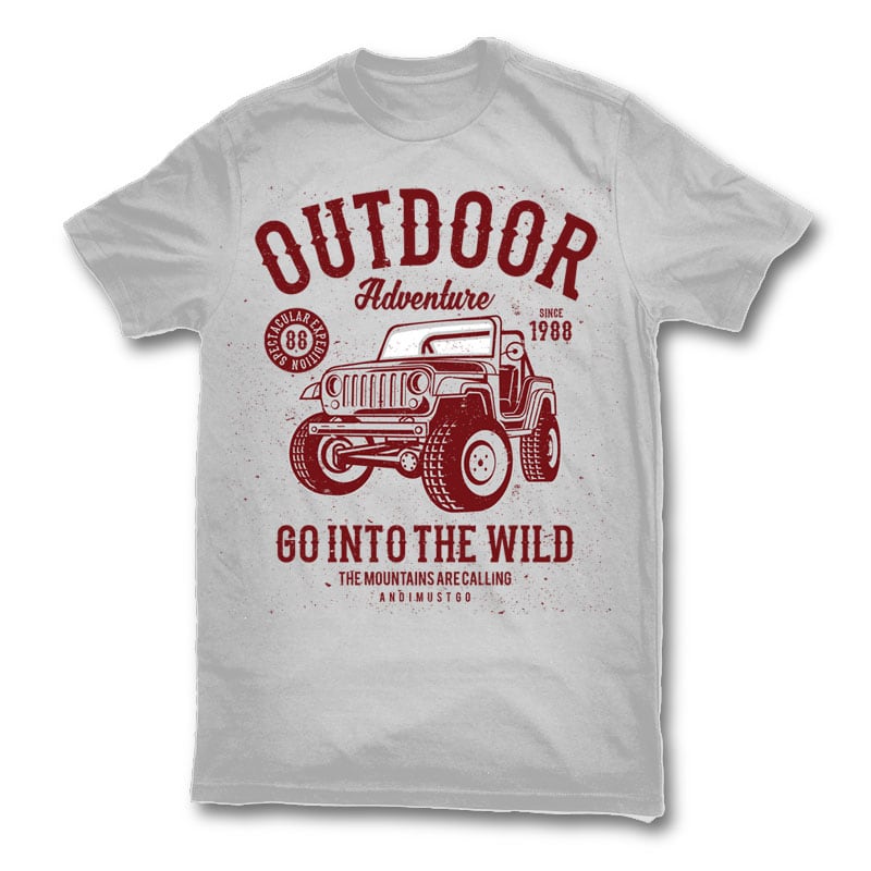 Outdoor Adventure 2 t shirt design buy t shirt design