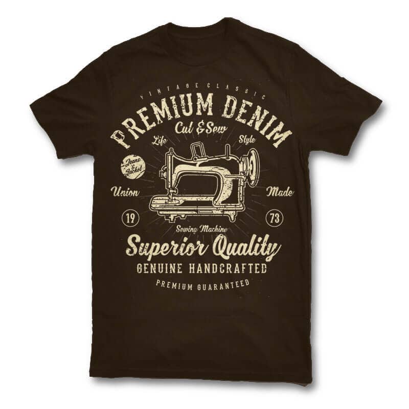 Premium Denim tshirt design t shirt design png