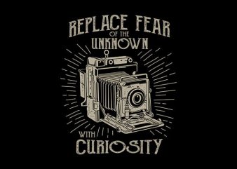 Replace Fear tshirt design