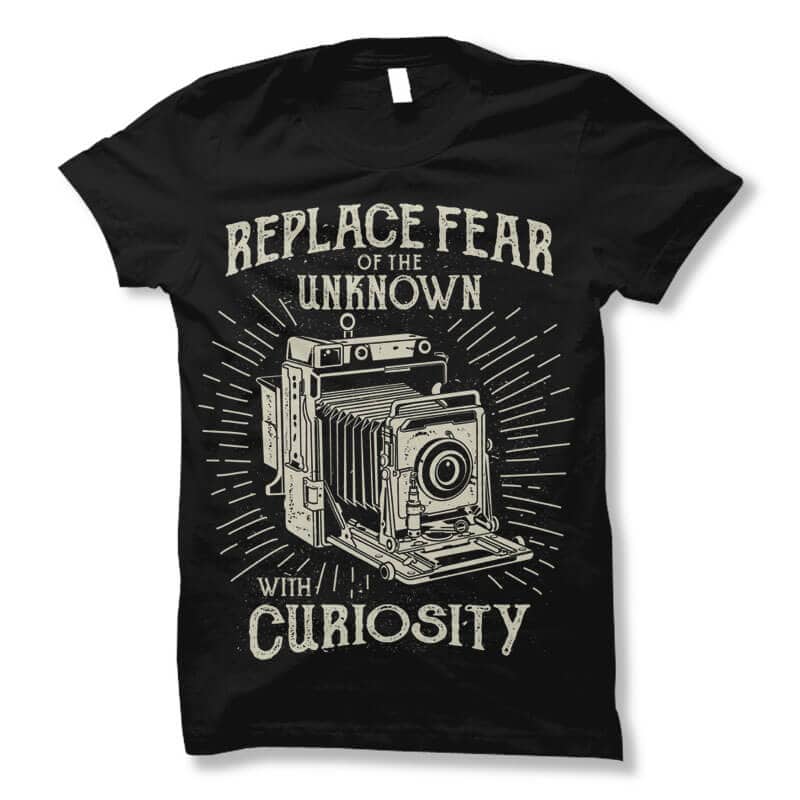 Replace Fear tshirt design t shirt designs for sale