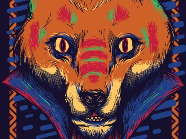 Voodoo fox buy t shirt design