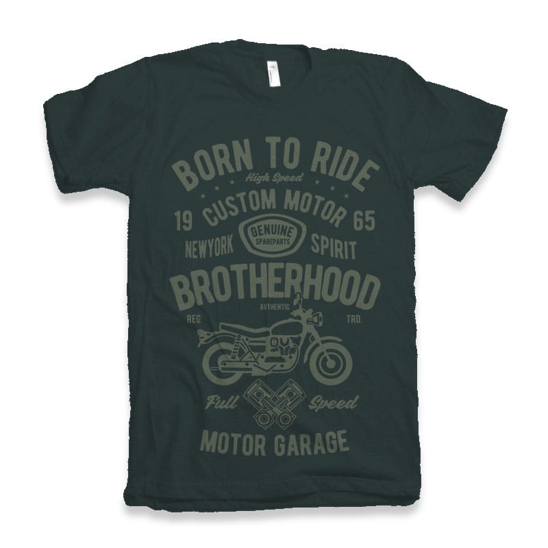 Motorcycle Brotherhood tshirt design buy t shirt designs artwork