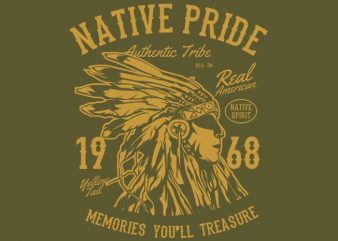 Native Pride Tshirt design