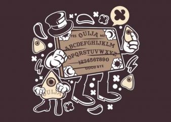 Ouija commercial use t-shirt design