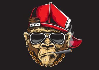 Cooling Ape t shirt design to buy