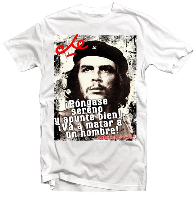 Che Guevara t shirt designs for print on demand