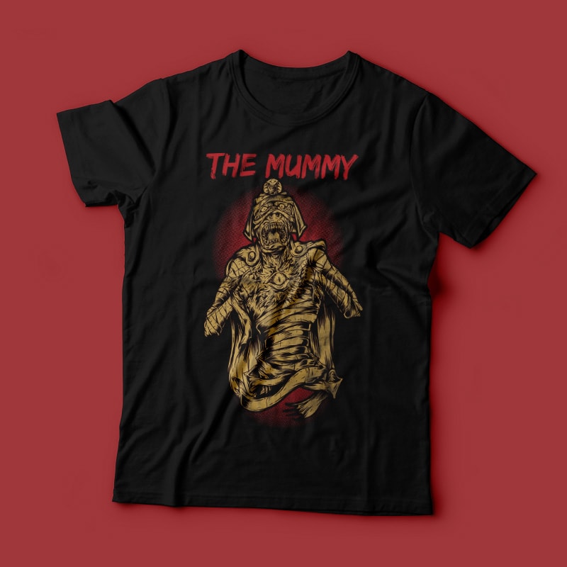 The Mummy t-shirt designs for merch by amazon