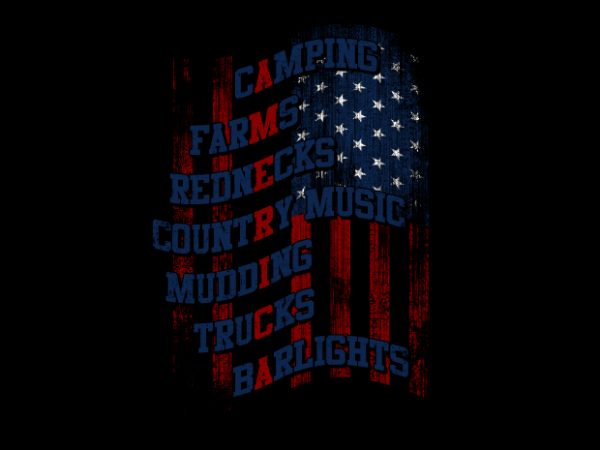 America design for t shirt